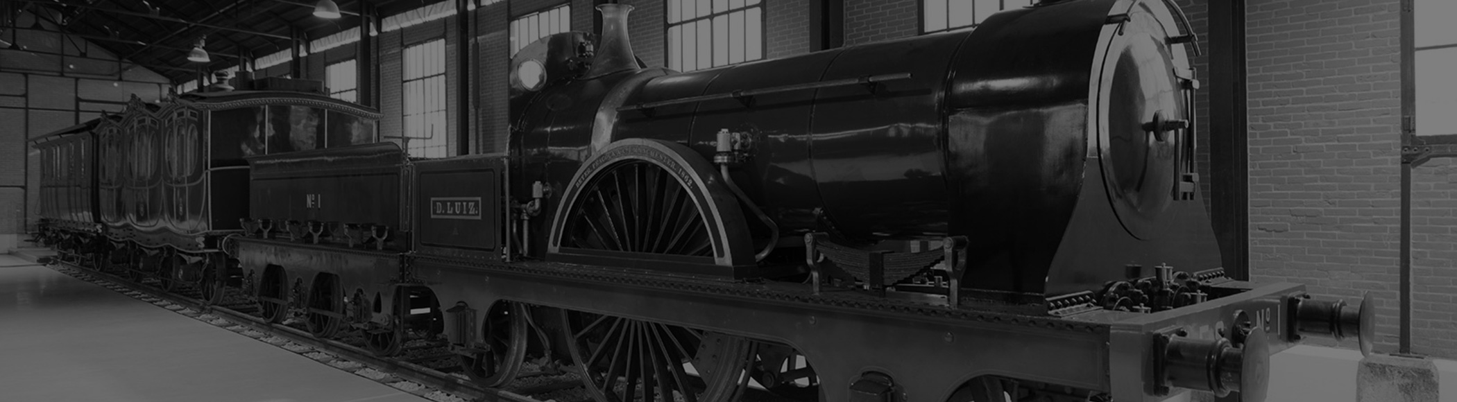 Fotografia da Locomotiva D. Luís