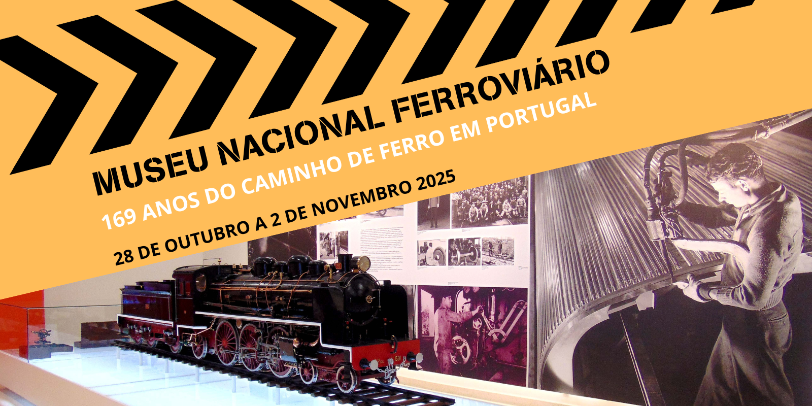 Comemoração dos 169 anos do caminho de ferro em Portugal