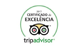 Fotografía del Certificado de Excelencia 2017 otorgado por TripAdvisor