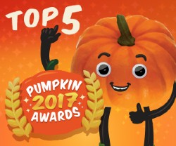 Logo du Top 5 des Pumpkin Awards 2017