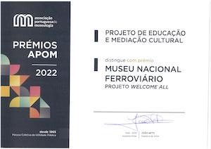 Logotipo de Prémio APOM 2022