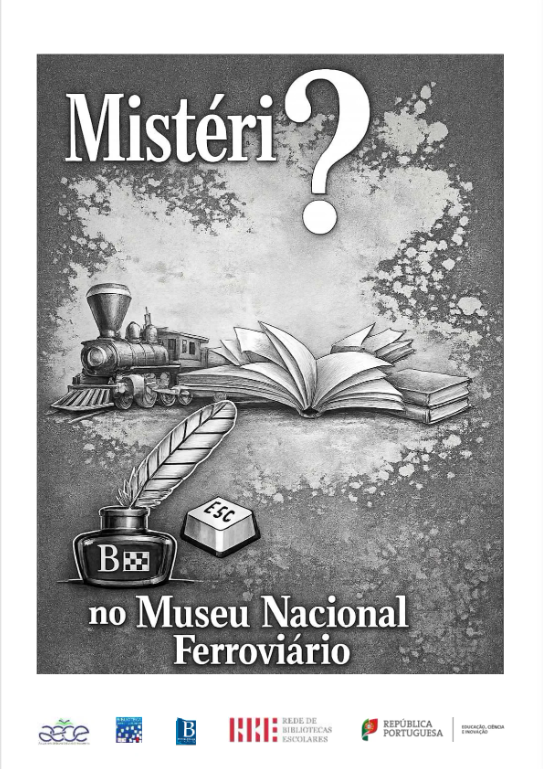 Cartaz Um Mistério no Museu Nacional Ferroviário