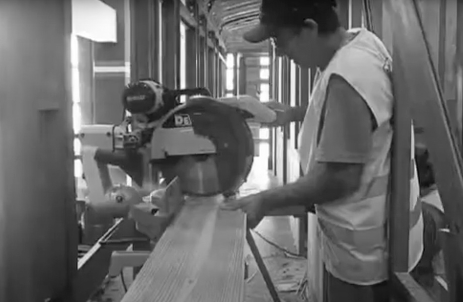 Vidéo de la restauration du Train Présidentiel