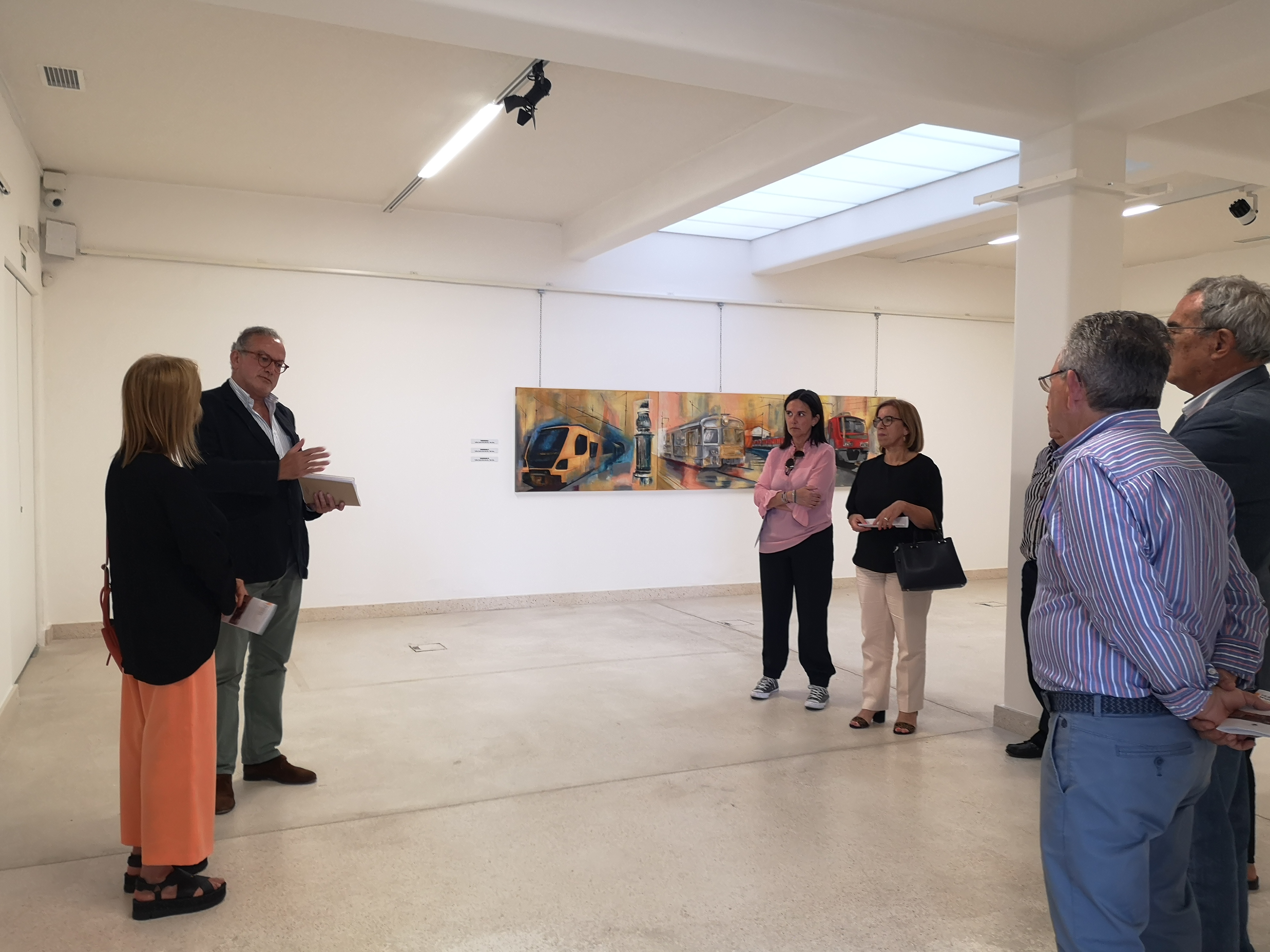 Inauguração de exposição