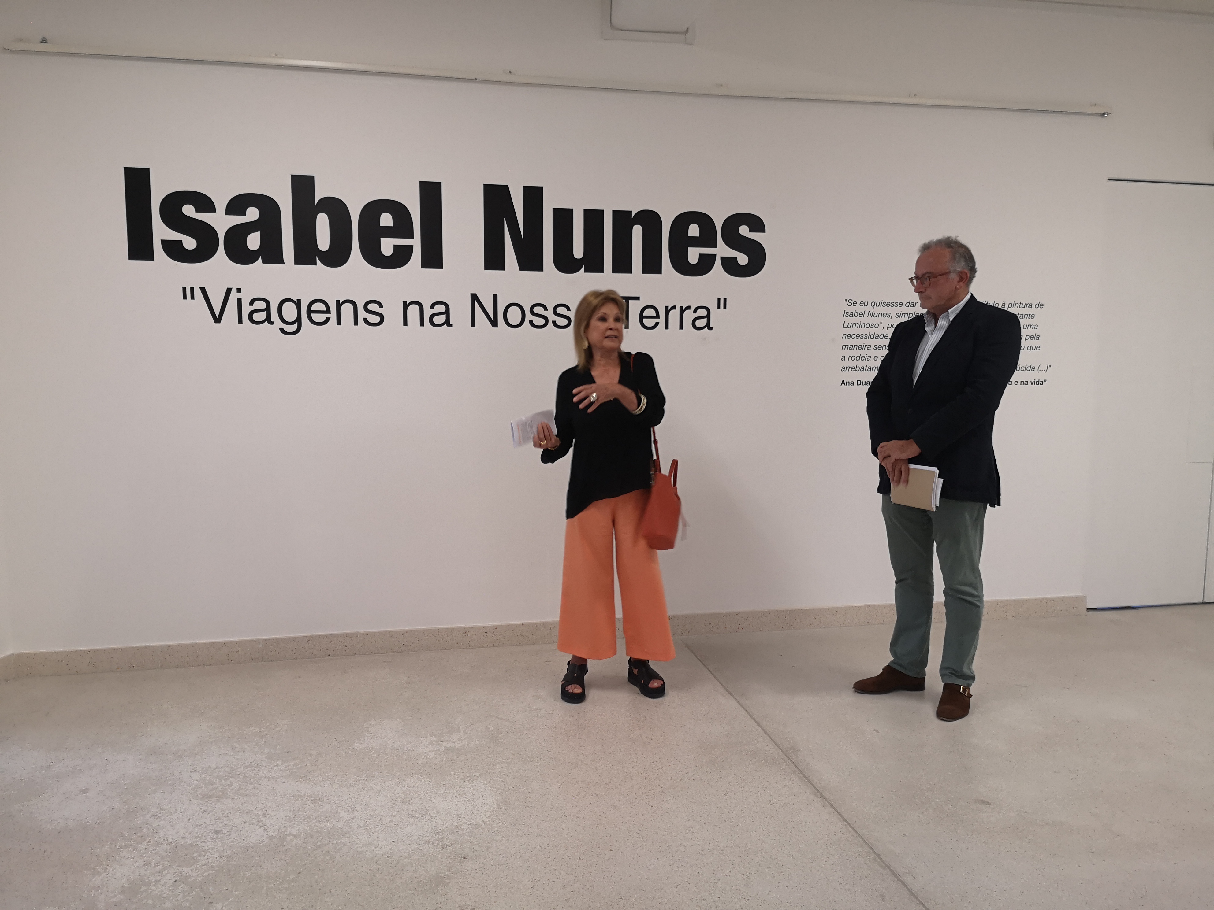 Inauguração da exposição