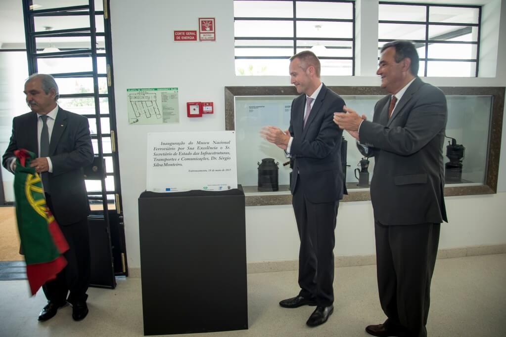 Inauguração do Museu Nacional Ferroviário