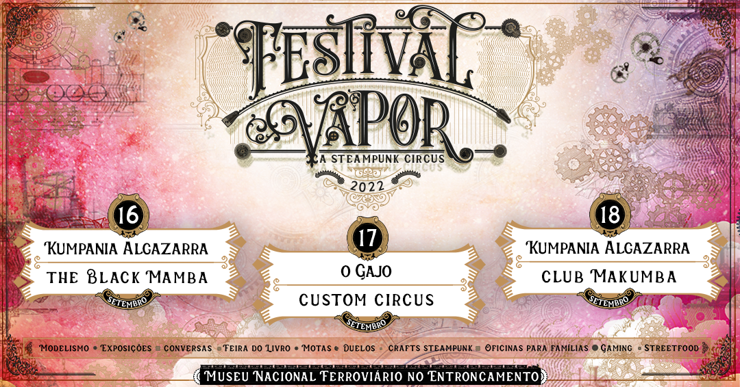 Festival Vapor: A Steampunk Circus 2022