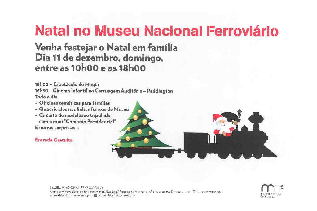 Natal no Museu Nacional Ferroviário