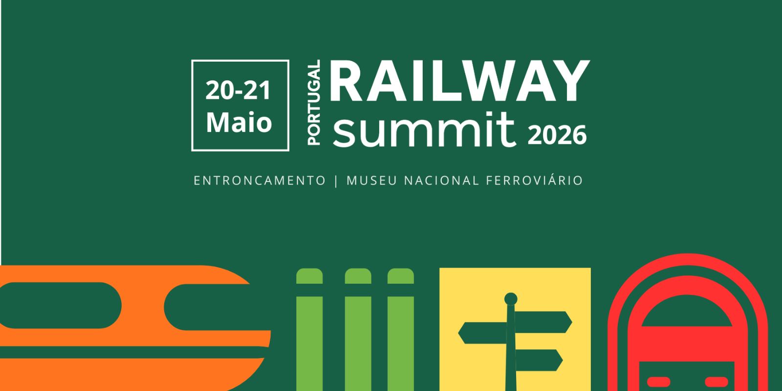 Museu Nacional Ferroviário acolhe Portugal Railway Summit'26