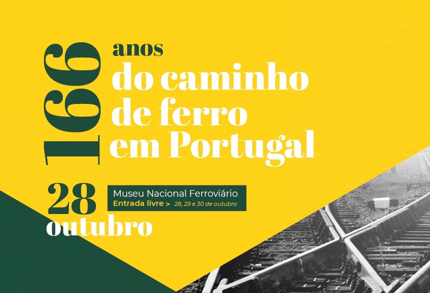 166 anos do caminho de ferro em Portugal