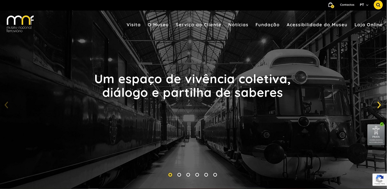 Museu Nacional Ferroviário distinguido com Selo Prata